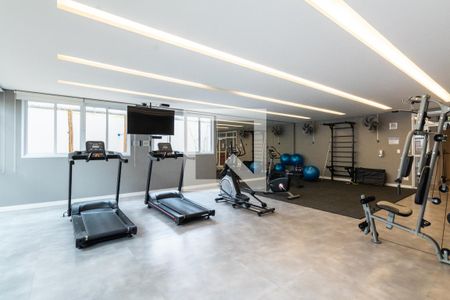 Studio para alugar com 24m², 1 quarto e 1 vaga Studio para alugar com 24m², 1 quarto e 1 vagaAcademia