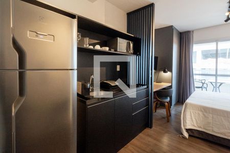 Studio para alugar com 24m², 1 quarto e 1 vaga Studio para alugar com 24m², 1 quarto e 1 vagaCozinha