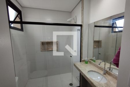 Banheiro da Segunda Suíte de apartamento para alugar com 2 quartos, 110m² em Distrito de Bonfim Paulista, Ribeirão Preto