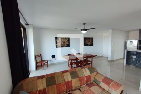 Sala de apartamento para alugar com 2 quartos, 110m² em Distrito de Bonfim Paulista, Ribeirão Preto