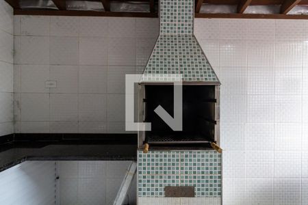 Casa para alugar com 110m², 2 quartos e 4 vagas Casa para alugar com 110m², 2 quartos e 4 vagasDetalhe da churrasqueira