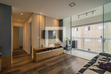 Sala de apartamento à venda com 2 quartos, 66m² em Parque Assuncao, Taboão da Serra