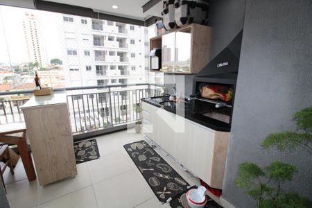 Varanda de apartamento à venda com 3 quartos, 78m² em Parque da Vila Prudente, São Paulo