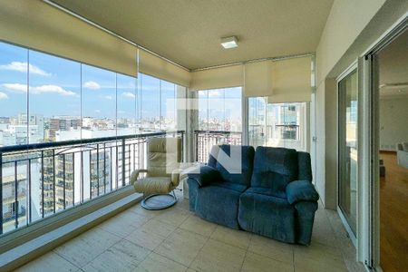 Varanda de apartamento à venda com 3 quartos, 371m² em Moema, São Paulo