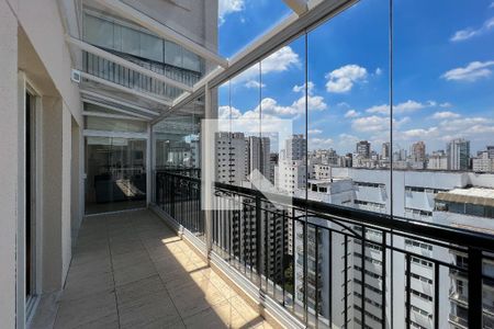 Varanda de apartamento à venda com 3 quartos, 371m² em Moema, São Paulo