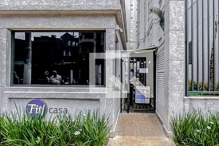 Apartamento à venda com 27m², 1 quarto e sem vagaFachada e portaria