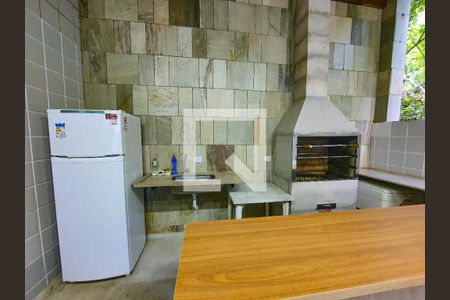 Área comum - Churrasqueira de apartamento para alugar com 3 quartos, 160m² em Barra Funda, Guarujá