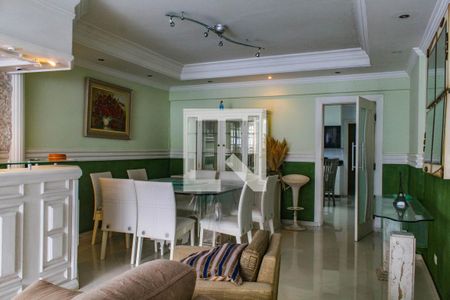 Sala de apartamento para alugar com 3 quartos, 160m² em Barra Funda, Guarujá