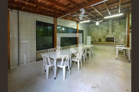 Área comum - Churrasqueira de apartamento para alugar com 3 quartos, 160m² em Barra Funda, Guarujá