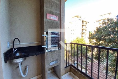 Varanda da Sala  de apartamento à venda com 2 quartos, 58m² em Parque Fazendinha, Campinas