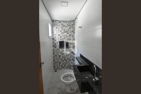 Banheiro de apartamento à venda com 1 quarto, 35m² em Chácara Mafalda, São Paulo