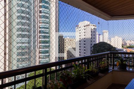 Varanda de apartamento para alugar com 4 quartos, 138m² em Indianópolis, São Paulo