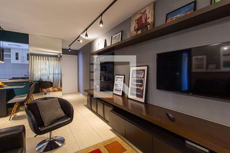 Sala de apartamento para alugar com 3 quartos, 80m² em Água Verde, Curitiba