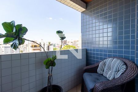 Varanda da Sala de apartamento para alugar com 3 quartos, 80m² em Água Verde, Curitiba