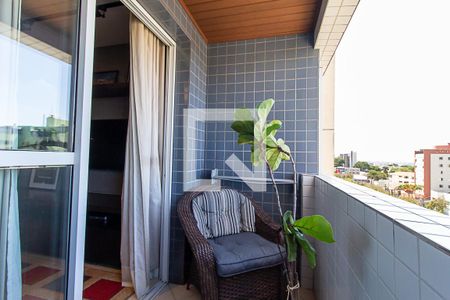 Varanda da Sala de apartamento para alugar com 3 quartos, 80m² em Água Verde, Curitiba