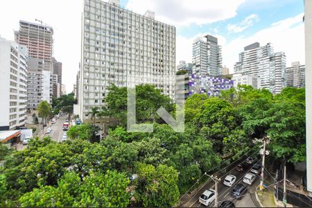 Vista da Varanda de apartamento para alugar com 1 quarto, 70m² em Jardim America, São Paulo