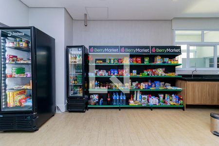 Studio à venda com 40m², 1 quarto e 1 vagaMini Mercado