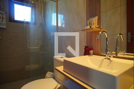 Casa à venda com 70m², 2 quartos e 1 vagaBanheiro da Suíte