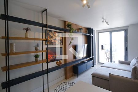 Sala de apartamento para alugar com 2 quartos, 78m² em Alto da Rua Xv, Curitiba
