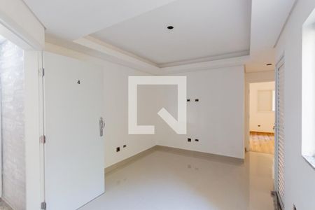 Sala de apartamento à venda com 1 quarto, 50m² em Campestre, Santo André