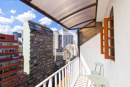 Sacada de apartamento para alugar com 1 quarto, 68m² em Bela Vista, São Paulo