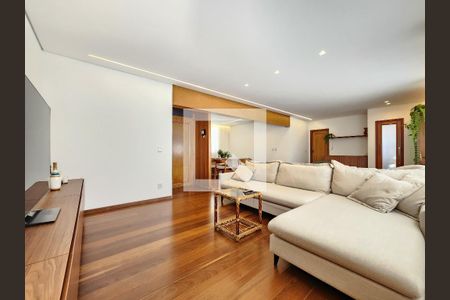 Sala de apartamento à venda com 4 quartos, 196m² em Anchieta, Belo Horizonte