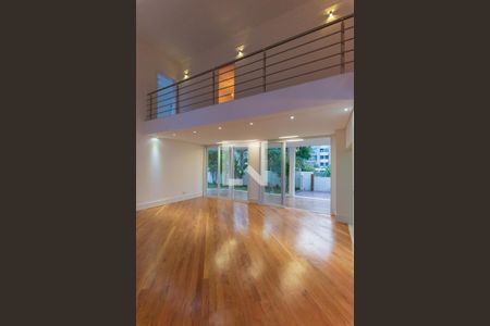 Sala de casa de condomínio para alugar com 5 quartos, 460m² em Loteamento Parque São Martinho, Campinas