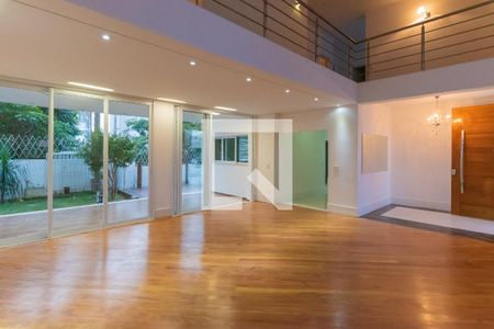 Sala de casa de condomínio para alugar com 5 quartos, 460m² em Loteamento Parque São Martinho, Campinas