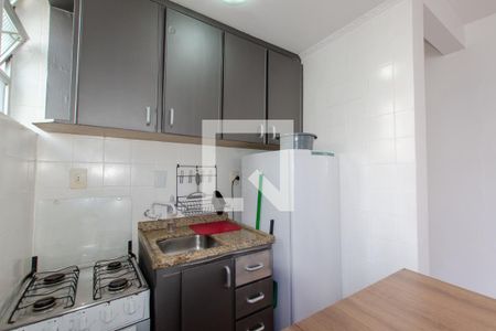 Cozinha de apartamento para alugar com 1 quarto, 33m² em Itacorubi, Florianópolis