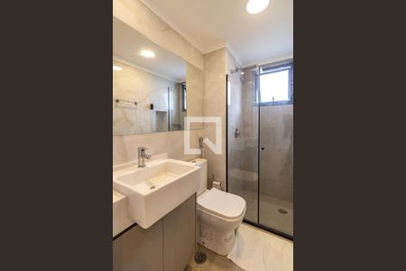 Studio - Banheiro de kitnet/studio para alugar com 1 quarto, 22m² em Vila Mariana, São Paulo