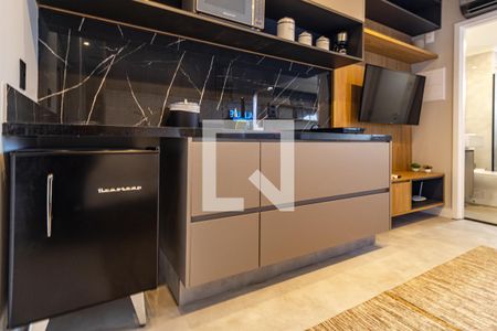 Studio - Cozinha de kitnet/studio para alugar com 1 quarto, 22m² em Vila Mariana, São Paulo