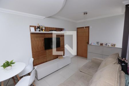 Sala de apartamento à venda com 2 quartos, 67m² em Cândida Ferreira, Contagem
