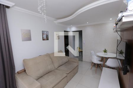 Sala de apartamento à venda com 2 quartos, 67m² em Cândida Ferreira, Contagem