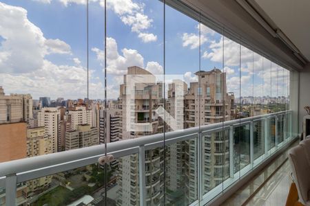 Varanda de apartamento à venda com 4 quartos, 280m² em Vila Nova Conceição, São Paulo