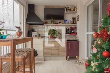 Varanda de apartamento à venda com 3 quartos, 94m² em Centro, São Bernardo do Campo