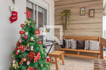 Varanda de apartamento à venda com 3 quartos, 94m² em Centro, São Bernardo do Campo