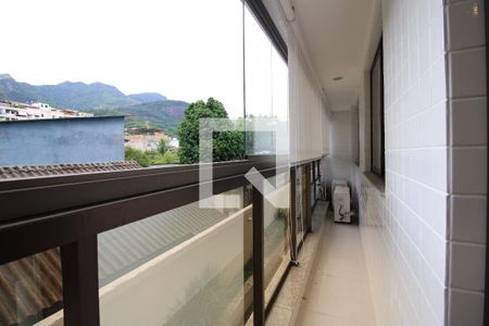 Varanda de apartamento para alugar com 2 quartos, 60m² em Anil, Rio de Janeiro