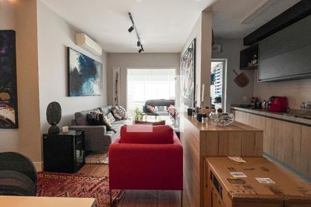 Sala de apartamento para alugar com 2 quartos, 65m² em Barra Funda, São Paulo