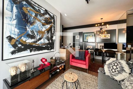 Sala de apartamento para alugar com 2 quartos, 65m² em Barra Funda, São Paulo