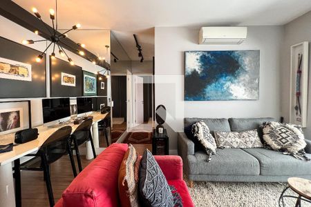 Sala de apartamento para alugar com 2 quartos, 65m² em Barra Funda, São Paulo