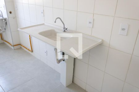 Apartamento para alugar com 44m², 2 quartos e sem vaga Apartamento para alugar com 44m², 2 quartos e sem vagaCozinha e Área de Serviço