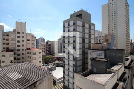 Vista de kitnet/studio para alugar com 1 quarto, 45m² em Consolação, São Paulo