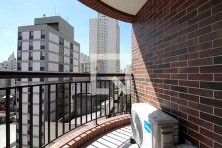 Varanda de kitnet/studio para alugar com 1 quarto, 45m² em Consolação, São Paulo