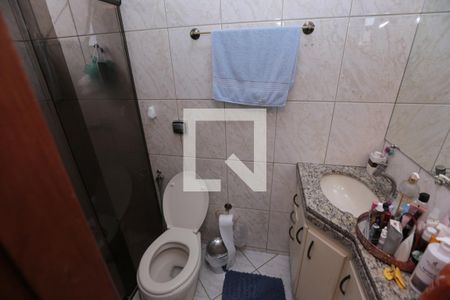 banheiro suite  de apartamento à venda com 3 quartos, 100m² em Eldorado, Contagem