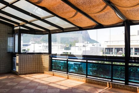 Varanda da Sala de apartamento à venda com 4 quartos, 460m² em Barra da Tijuca, Rio de Janeiro