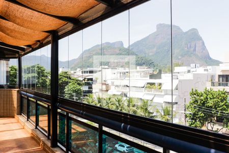 Varanda da Sala de apartamento à venda com 4 quartos, 460m² em Barra da Tijuca, Rio de Janeiro