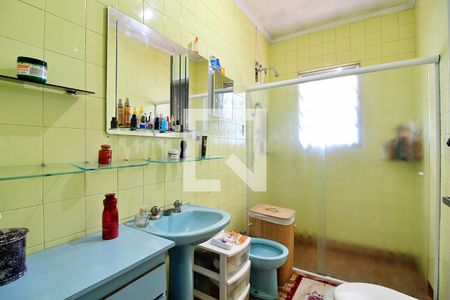 Banheiro da Suíte 1 de casa à venda com 6 quartos, 480m² em Vila Curuca, Santo André