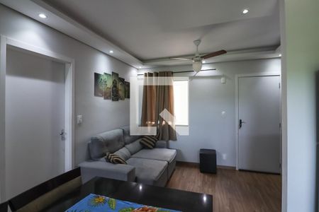 Sala de apartamento para alugar com 1 quarto, 44m² em Jardim Santa Cecilia - Bonfim Paulista, Ribeirão Preto
