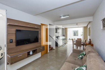 Sala 1 de casa à venda com 3 quartos, 162m² em Alto Caiçaras, Belo Horizonte