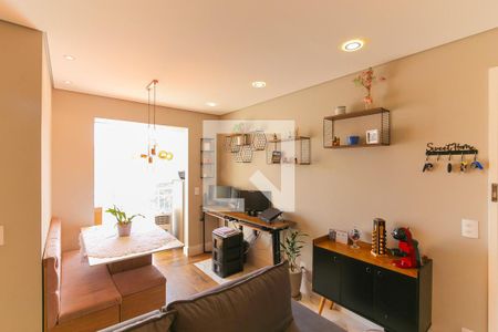 Sala de apartamento para alugar com 2 quartos, 47m² em Jardim Monte Alegre, Taboão da Serra